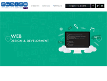Tablet Screenshot of choiceinc.com